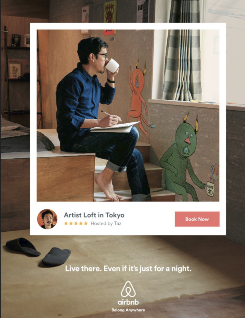 Airbnb’s #LiveThere 